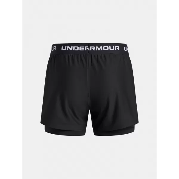  Dekliške kratke hlače UNDER ARMOUR UA TECH PLAY UP 2N1 SHORT 6004985-005 ČRNA 