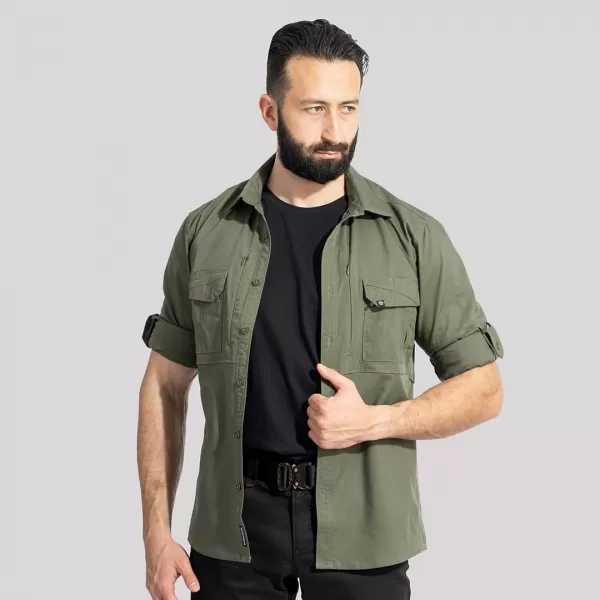  Moška srajca PENTAGON PLATO SHIRT K02019 KAKI 