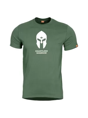 Majica s kratkimi rokavi PENTAGON SPARTAN HELMET K09012 OLIVNO ZELENA