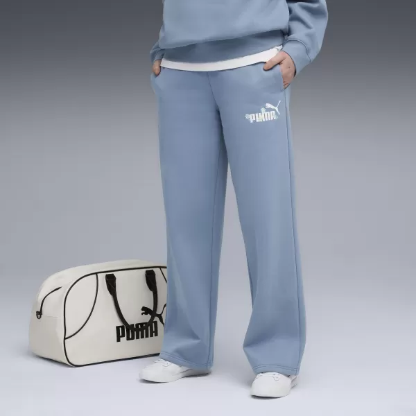  Dame PUMA ESS NATURE 2 0 COMFORT LOGO STRAIGHT PANTS FL OP 68808134 KUL MODRA 