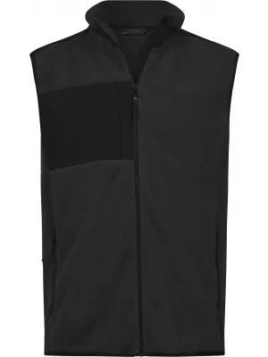 Moški telovnik TEE JAYS | TJ 9122 ČRNA/ČRNA