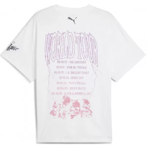  Srajca PUMA MELO WORLD TOUR-NAMENT TEE I 63237201 PUMA BELA 