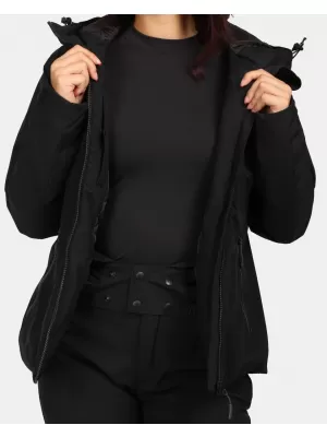Ženska smučarska jakna KILPI FLIP-W ZL0110KI ČRN