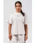 Oversized majica RESET 491 CREAM Nebbia