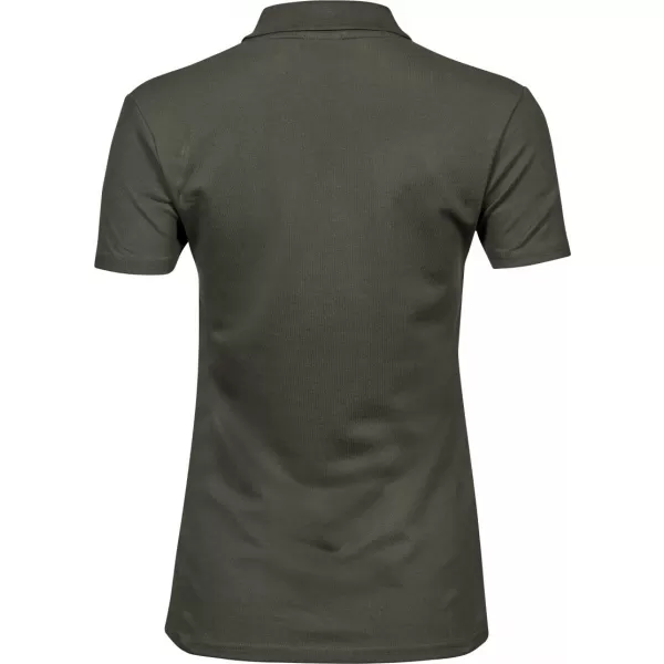  Ženska majica s kratkimi rokavi TEE JAYS | TJ 145 TEMNO ZELENA 