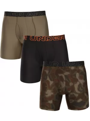 Moške boksarice UNDER ARMOUR M UA PERF TECH (3KS) 1383879-392 ČRNA S SONČNO ORAN