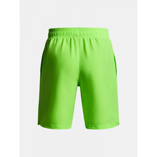  Fantovske kratke hlače UNDER ARMOUR UA TECH WOVEN WORDMARK SHORT 1383341-389 ZELENA 