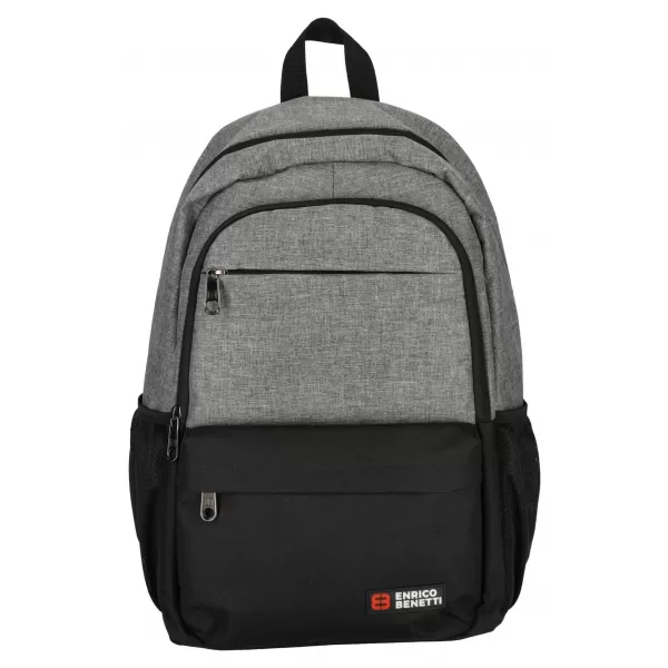 Nahrbtnik ENRICO BENETTI HAMBURG NOTEBOOK BACKPACK 23 L SVETLO SIVA 
