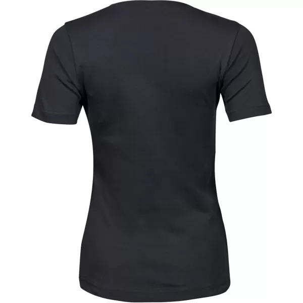  Ženska majica s kratkimi rokavi TEE JAYS | TJ 580 TEMNO SIVA 