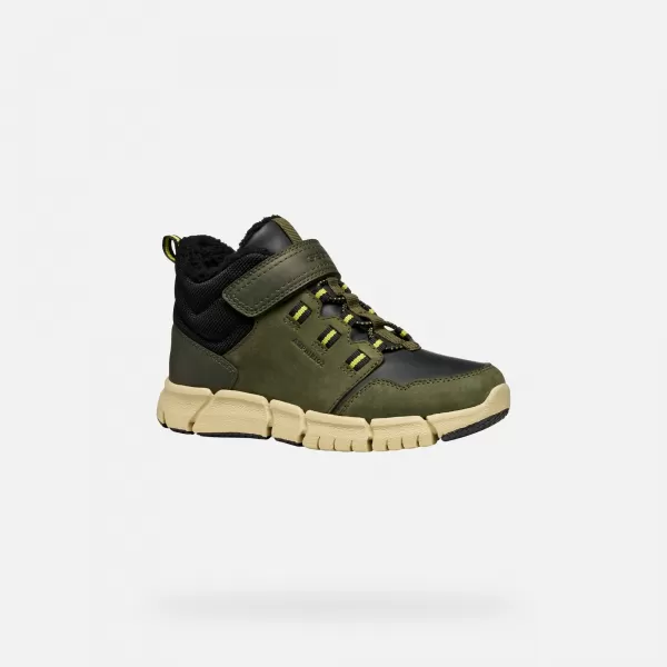 Fantovski gležnjarji GEOX FLEXYPER B ABX J949XA032MEC0498 KAKI 