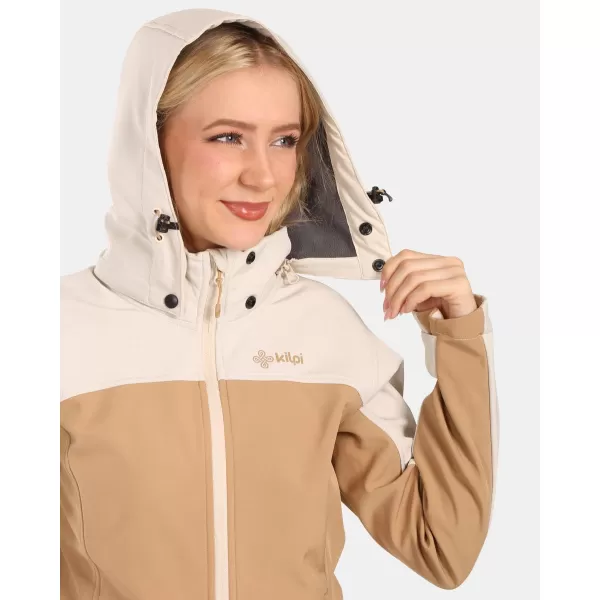 Ženska jakna Softhell KILPI RAVIA-W ZL0125KI BEŽ 