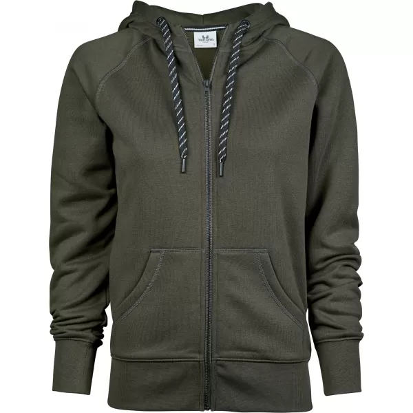  Ženski pulover TEE JAYS | TJ 5436 TEMNO ZELENA 