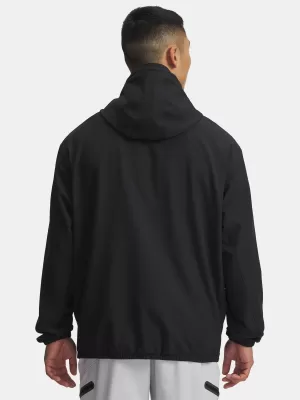 Moški pulover UNDER ARMOUR UA UNSTOPPABLE WVN HOODIE 6003864-001 ČRNA