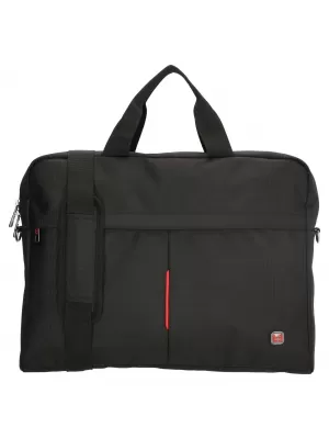 Torba ENRICO BENETTI CORNELL 17 NOTEBOOK BAG ČRNA