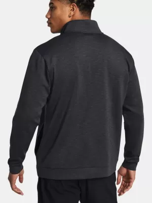 Moški pulover UNDER ARMOUR UA DRIVE MIDLAYER PULLOVER 1387124-001 ČRNA