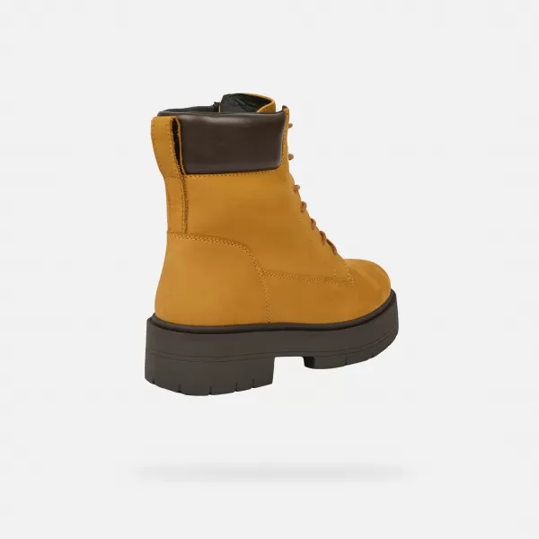  Ženski čevlji GEOX SPHERICA EC7 G009696 JANTAR 