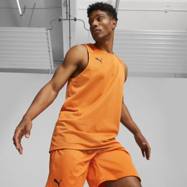  Moški dres PUMA REVERSIBLE PRACTICE JERSEY 67664006 ZLATI MAK 