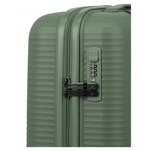  Kovček TRAVELITE Air Stripe S,M,L Slim ZELENA 