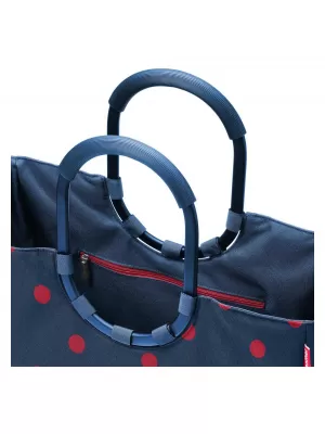 Ročna torbica REISENTHEL LOOPSHOPPER L FRAME MEŠANE RDEČE PIKE