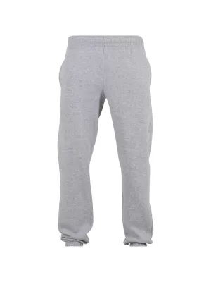 Otroške trenirke URBAN CLASSICS UCK7282 HEATHER SIVA