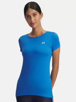 Ženska majica s kratkimi rokavi UNDER ARMOUR TECH MESH SS 1328964-402 MODRA