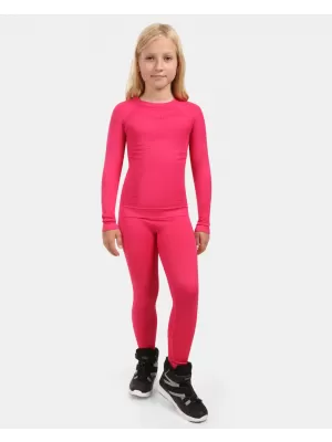 Termo hlače deklice KILPI OLINE-JG ZJ0505KI ROZA