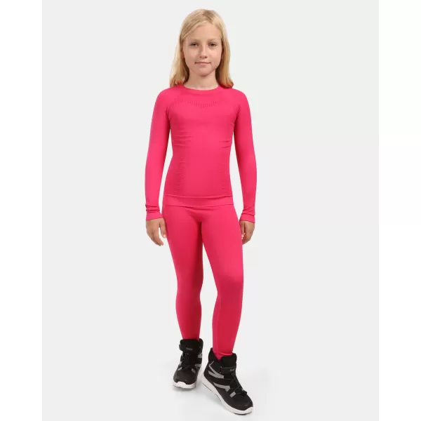  Termo hlače deklice KILPI OLINE-JG ZJ0505KI ROZA 