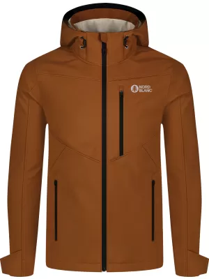 Moška softshell jakna NORDBLANC NBWSM8263 PUŠTÍKOVA RJAVA