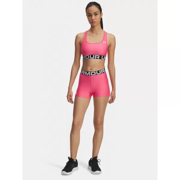  Ženske kratke hlače UNDER ARMOUR UA HG SHORTY 1383629-672 ROZA 
