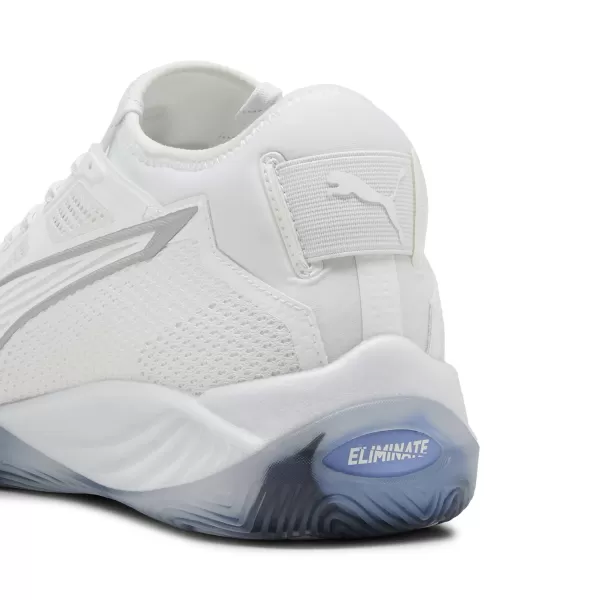  Moški čevlji PUMA ELIMINATE NITRO SQD 4 10843802 PUMA WHITE/PUMA SILVER 