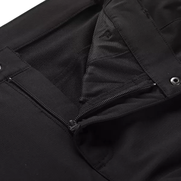  Moške softshell hlače ALPINE PRO CORB MPAF672 ČRNA 