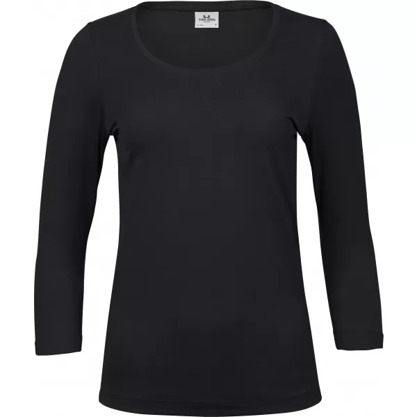  Ženska majica s kratkimi rokavi TEE JAYS | TJ 460 ČRNA 