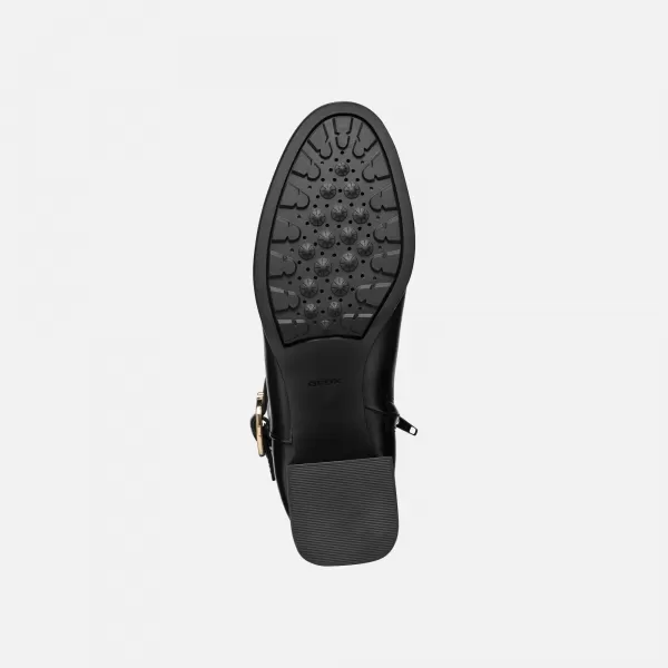 Ženski gležnjarji GEOX WALK PLEASURE 55 G004564 ČRNA 