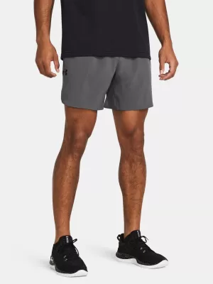 Moške kratke hlače UNDER ARMOUR UA PEAK WOVEN SHORTS 1376782-025 SIVA