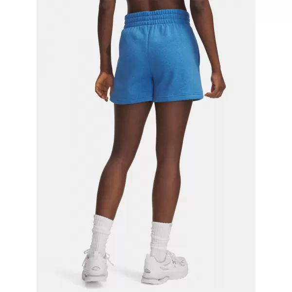  Ženske kratke hlače UNDER ARMOUR RIVAL FLEECE SHORT 1382723-402 MODRA 
