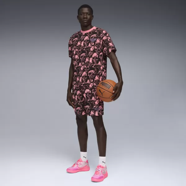  Srajca PUMA WORLD TOUR-NAMENT AOP TEE 63235601 SONCE UDARI/AOP 
