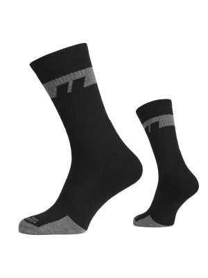 Nogavice PENTAGON ALPINE MERINO SOCKS MID EL14016 01 EL14016 ČRNA