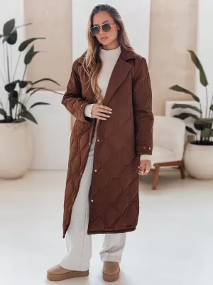 Ženska jakna DSTREET TY4939 RJAVA