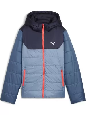Jakna PUMA ESS HOODED PADDED JACKET 68522634 KUL MODRA
