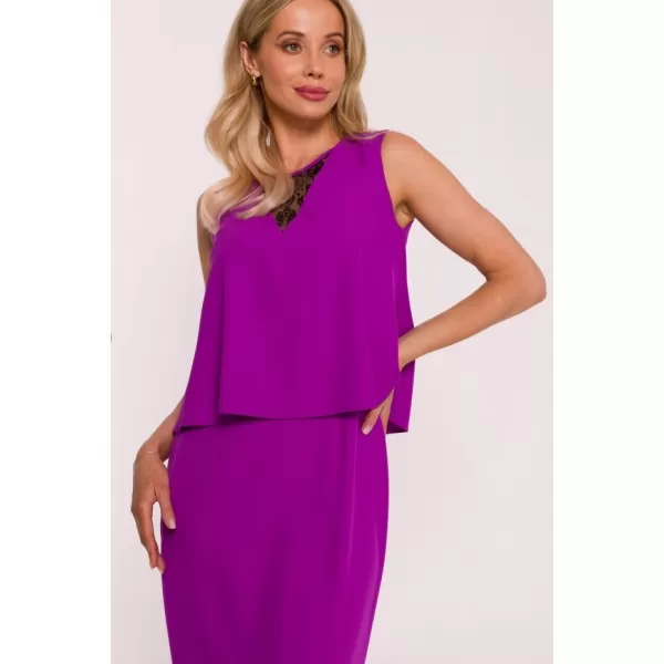  Obleka STYLOVE S422 SIVKA 
