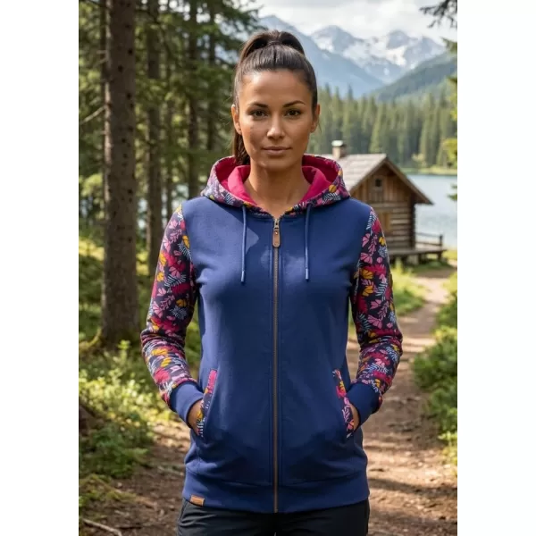  Damske trenirke ALTISPORT GALAH TEMNO MODRA 