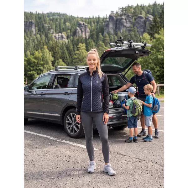  Ženska hibridna jakna ALTISPORT GAIL ČRNA 
