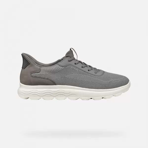  Moške superge GEOX SPHERICA PLUS TEMNO SIVA 