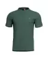 Majica s kratkimi rokavi PENTAGON LEVANTES HENLEY T-SHIRT STRIPES K09025 SPRINGBOK ZELENA