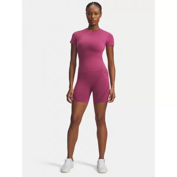  Ženske kratke hlače UNDER ARMOUR UA VANISH SEAMLESS SHORT RDEČA 