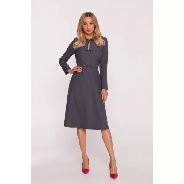  Obleka STYLOVE S413 SIVA 