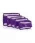 Komplet organizatorjev HEYS ECO PACKING CUBE 5PC SET II VIJOLIČNA