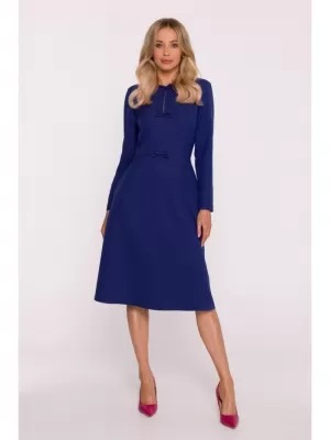 Obleka STYLOVE S413 MODRA
