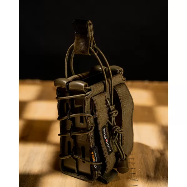  Ohišje revije PENTAGON ELPIS RIFLE DOUBLE K17076 RJAVO SIVA 