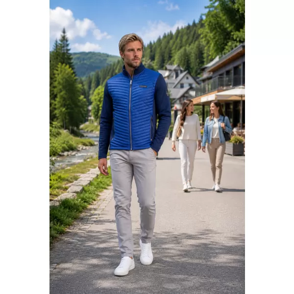  Moška hibridna jakna ALTISPORT GAD TEMNO MODRA 